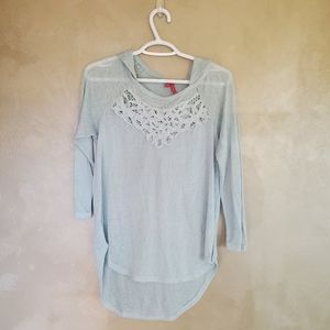 Final sale Red camel womens hooded blouse